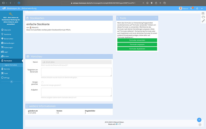 WebApp-einfaches-Formular screen 3