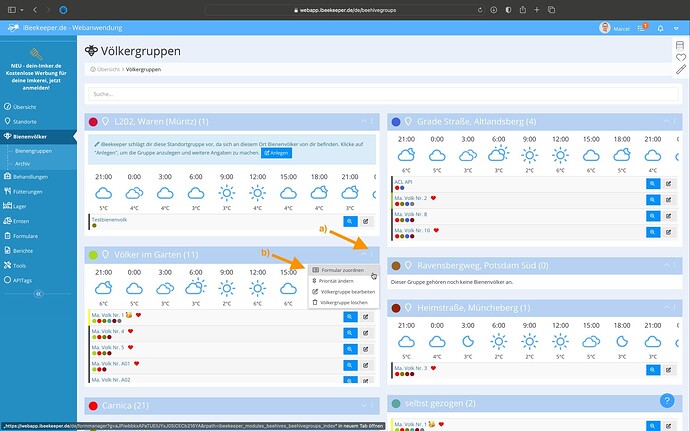 WebApp-Formular-Bienengruppen-zuordnen-2 screen 9